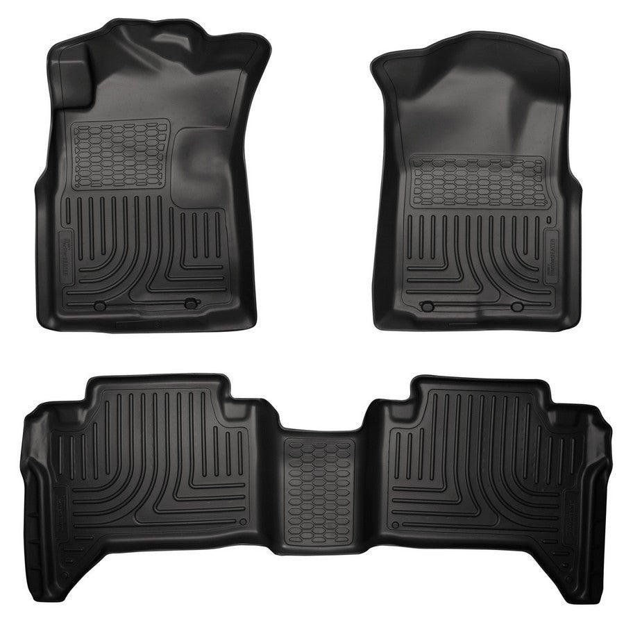 05-15 Tacoma Front/2nd Floor Liners black - Husky Liners 98951